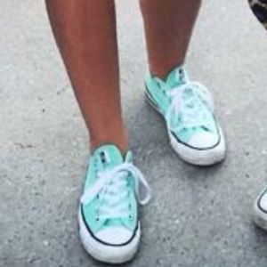 Converse Allstars Seafoam Color